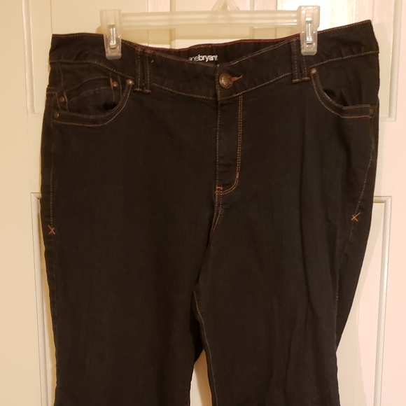 Lane Bryant Boot Cut Dark denim Jeans size 19 EUC - Picture 5 of 5